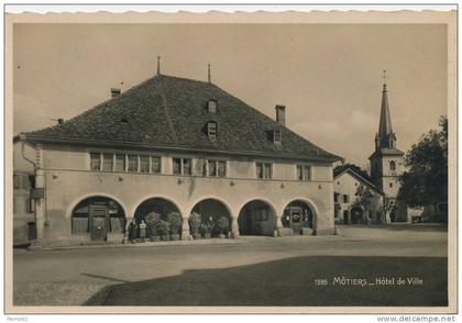 SUISSE - MOTIERS - Hôtel de ville