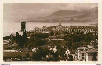 12766204 Neuchatel NE Vue de L Est Neuchatel