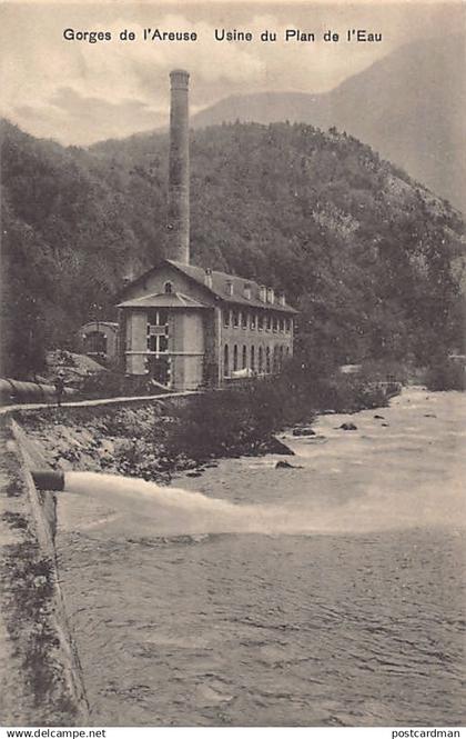 ROCHEFORT (NE) Gorges de l'Areuse - Usine du Plan de l'Eau - Ed. Timothée Jacot 805