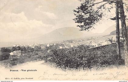 Suisse - Peseux (NE) - Vue générale - Ed. E. Chiffelle 101b