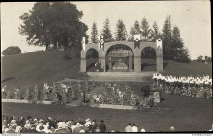 CPA Saint Aubin Sauges Kanton Neuenburg, Fete de la Vigne 1925