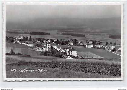 Suisse - Val-de-Ruz (NE) Les Geneveys-sur-Coffrane - Vue générale - Ed. Perrochet 4004