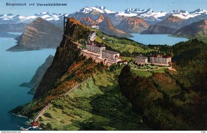 Bürgenstock und Vierwaldstättersee