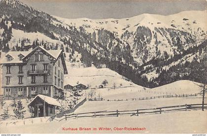 WOLFENSCHIESSEN (NW) Kurhaus Brisen im Winter - Verlag unbekannt