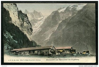 SUISSE - (OW OBWALD) - Herrenrütti und Spannörier bel Engelberg