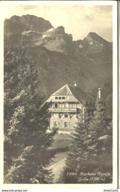 10575649 Grabs Grabs Kurhaus Voralp x 1927