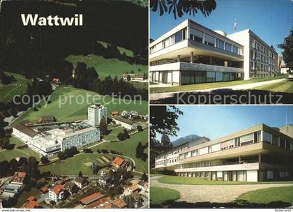 11896756 Wattwil Spital Wattwil Fliegeraufnahme Wattwil