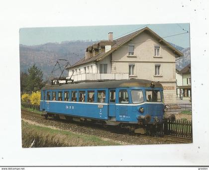 KLUS 17 4 1982. OENSINGEN- BALSTHAL -BAHN (OeBB) ELEKTRISCHER TRIEBWAGEN Be 2/4 201