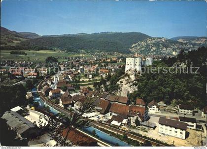 11719178 Klus Balsthal mit Schloss Alt Falkenstein