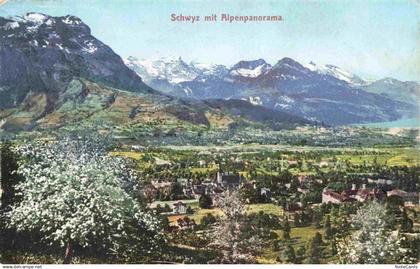 13983485 SCHWYZ SZ mit Alpenpanorama