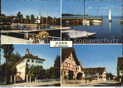 12587574 Horn Arbon Hafen Schiffe Ansicht Horn