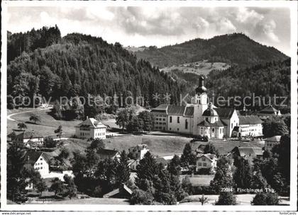 12588426 Fischingen TG Ortsansicht mit Kloster Kirche Fischingen