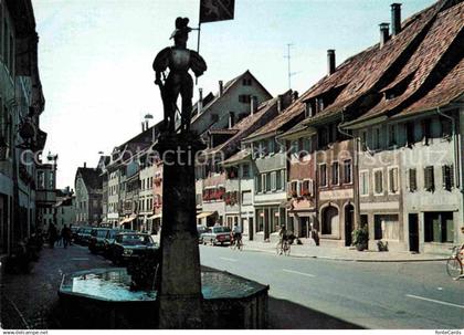 12614853 Diessenhofen Hauptstrasse mit Brunnen Diessenhofen