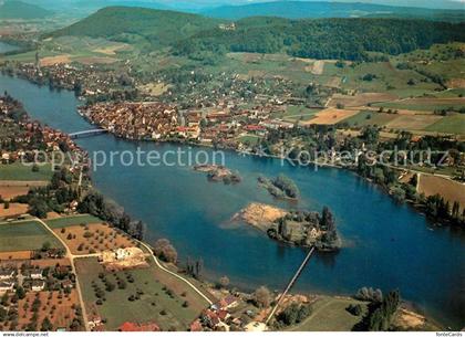 13238302 Eschenz St Otmar im Werd mit Stein am Rhein Fliegeraufnahme