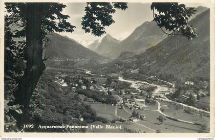 Switzerland Acquarossa (Blenio Valley) panorama