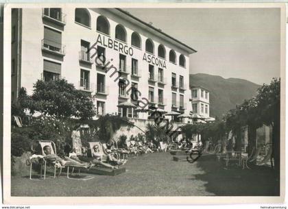 Ascona - Hotel Ascona - Foto-Ansichtskarte - Verlag Foto Pancaldi Ascona