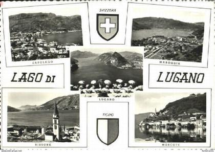 10569918 Lugano TI Lugano Capolago Bissone Morcote Maroggia x 1960