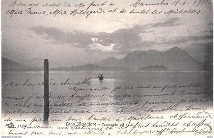 Carte POSTALE  Ancienne  de  LAC MAJEUR (Lago Maggiore)