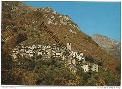 Corippo - Valle Verzasca - AK Grossformat