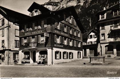 Erstfeld, Hotel "Hirschen", ca. 50er/60er Jahre