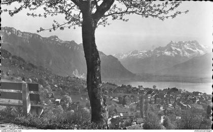 * Cpsm - BLONAY et Dents du Midi - Vue Générale - Edit. PERROCHET - 1964