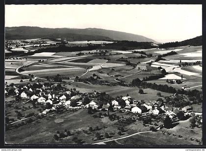 AK Burtigny, Vue aerienne