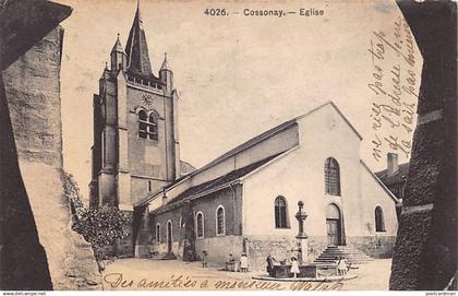 Suisse - COSSONAY (VD) L'église - Ed. C.P.N. 4026