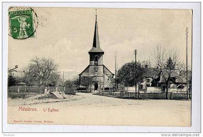 cpa MEZIERES l'eglise - ed stettler dubois