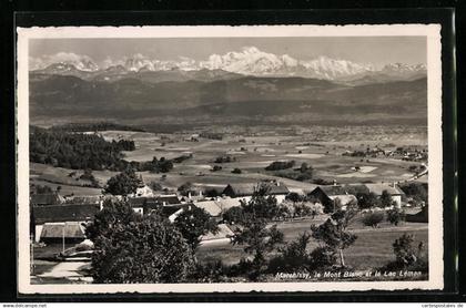 AK Marchissy, Le Mont Blanc et la Lac Léman