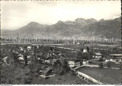 11644725 Noville Aigle Plaine du Rhone et les Alpes vue aerienne