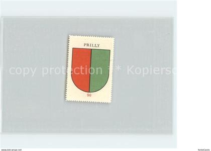 11667179 Prilly Briefmarke Wappen Kaffee Hag