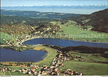 11703572 Le Pont VD Les Charbonnieres Lac de Joux Lac Brenet et les Alpes