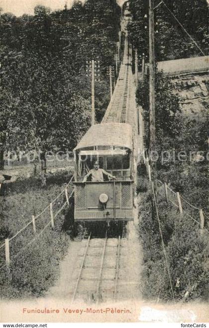 13064988 Vevey VD Funiculaire Vevey Mont Pelerin Vevey