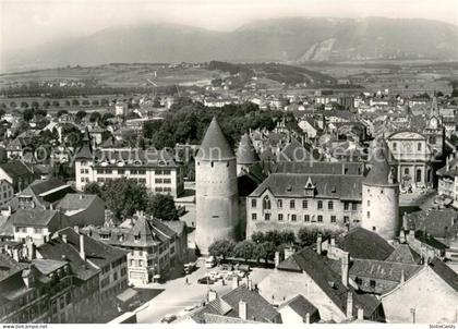 13624141 Yverdon-les-Bains Chateau Vue aerienne Yverdon-les-Bains