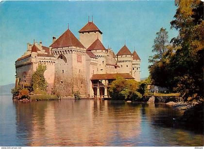 Suisse - VD Vaud - Montreux - Lac Léman - Château de Chillon - CPM - Carte Neuve - Voir Scans Recto-Verso