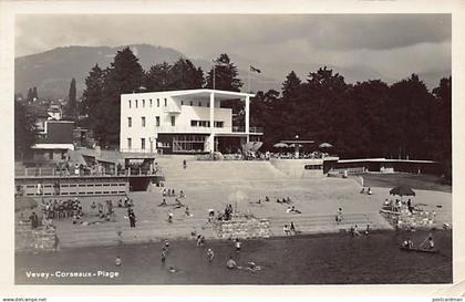 VEVEY (VD) Corseaux Plage - Ed. Star 2104