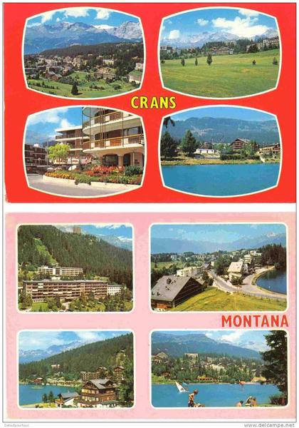 CRANS & MONTANA lot 2cp