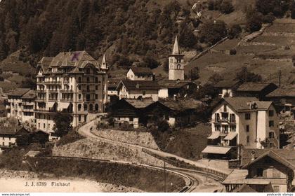 Finhaut, Hotel, Teilansicht, 1915