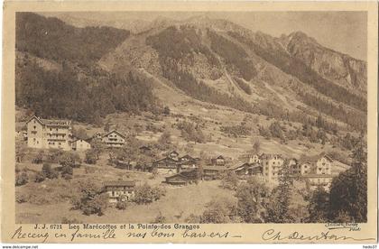 Suisse - Les Marécottes et la Pointe des Granges