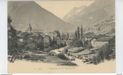 SUISSE - ORSIERES et le VAL FERRET