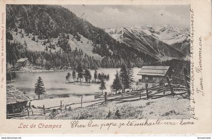 Suisse - ORSIERES - Lac de Champex