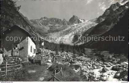 11676122 Trient Martigny Pavillon Glacier du Trient Ecandies