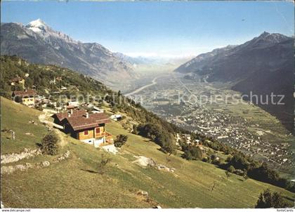 11712983 Martigny VS Ravoire sur Martigny et la plaine du Rhone Martigny