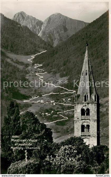 13759610 Martigny  Martinaco VS Ville et route de Martigny-Chamonix