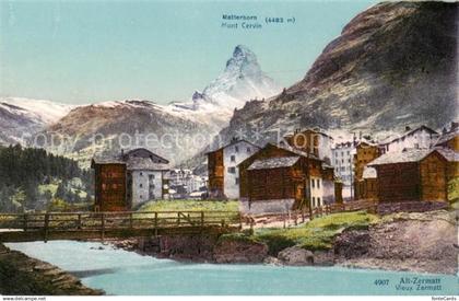 13794467 Zermatt VS Alt-Zermatt m. Matterhorn Zermatt VS