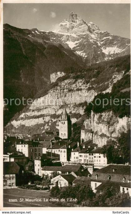 13802397 St Maurice  Valais VS La cime de l'Est