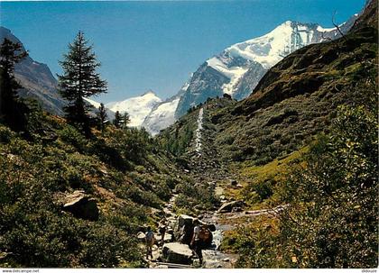 Suisse - VS Valais - Petit Mountet - 2142 m - s. Zinal, Val d'Anniviers - Re. De Zinal et Grand Cornier - CPM - Carte Ne