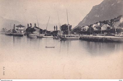 SUISSE(BOUVERET) BATEAU A VAPEUR