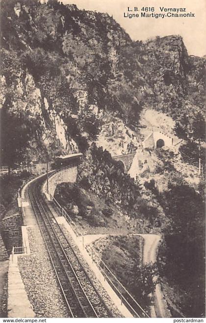 VERNAYAZ (VS) Ligne Martigny-Chamonix - Ed. Louis Burgy 4616