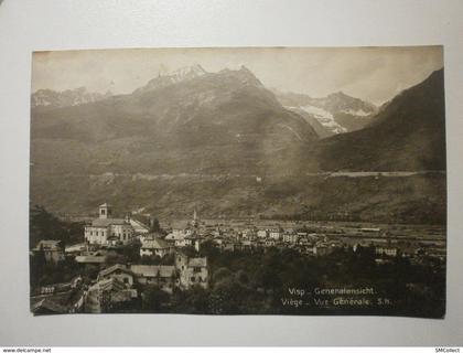 Suisse. Visp, generalenansicht / Viège, vue générale (8425)